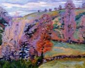 阿曼 吉约曼 : Crozant Landscape